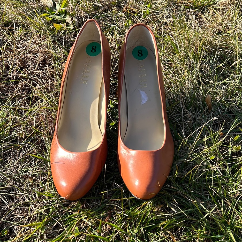 Pumps Lauren Ralph Lauren in Leather